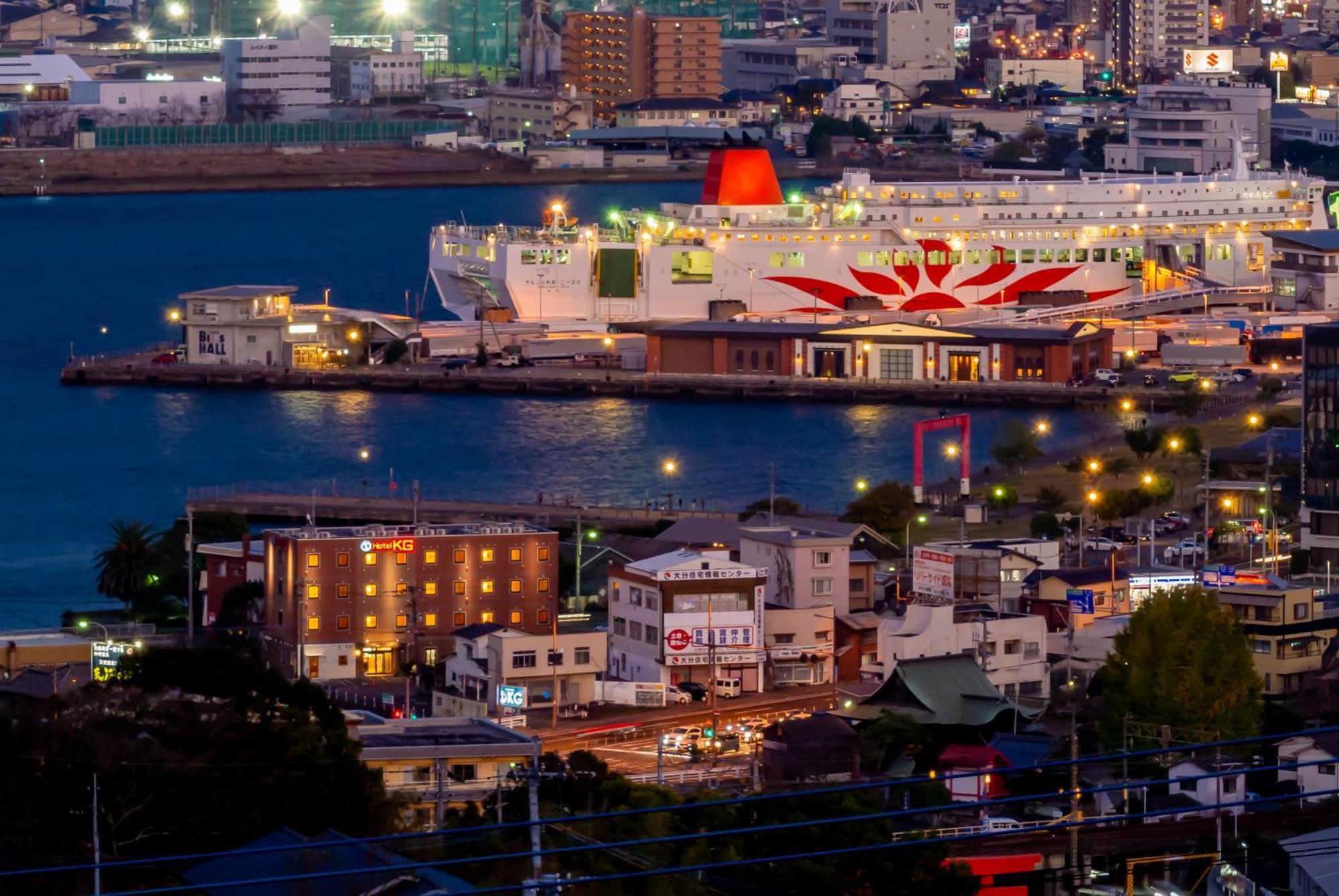 Business Hotel Kg Oita Bagian luar foto